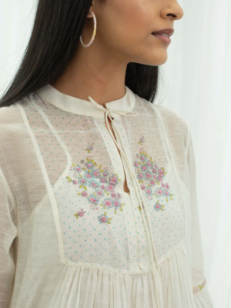 BunaStudio Forest Fern Tier Dress 8 BunaStudio Forest Fern Tier Dress