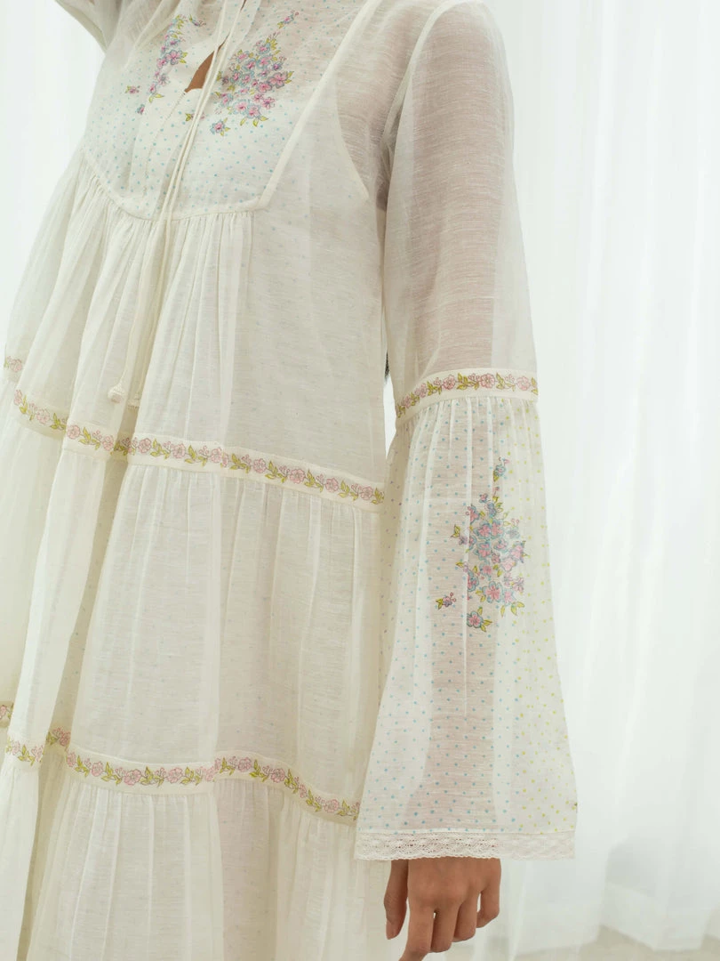 BunaStudio Forest Fern Tier Dress 10 BunaStudio Forest Fern Tier Dress