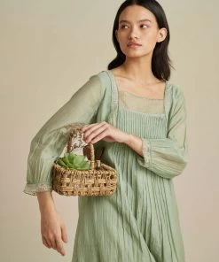 BunaStudio Forest Sap Tunic Dress Midi Dresses