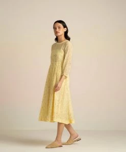 BunaStudio Golden Ray Dress Midi Dresses