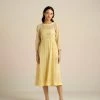 BunaStudio Golden Ray Dress Midi Dresses