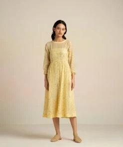 BunaStudio Golden Ray Dress Midi Dresses