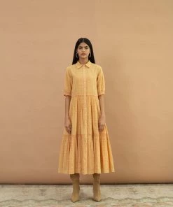 BunaStudio Goldflinch Shirt Dress