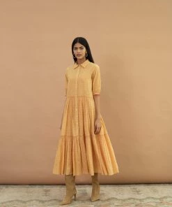 BunaStudio Goldflinch Shirt Dress