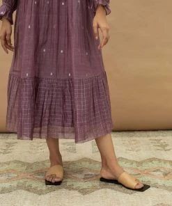 BunaStudio Grape Basket Tier Dress