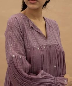 BunaStudio Grape Basket Tier Dress