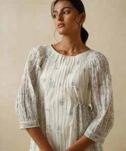 BunaStudio Midi Dresses Harmony Azure Dress