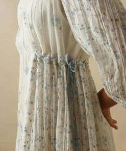 BunaStudio Midi Dresses Harmony Azure Dress