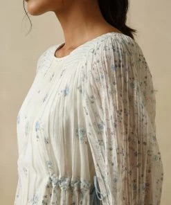 BunaStudio Midi Dresses Harmony Azure Dress