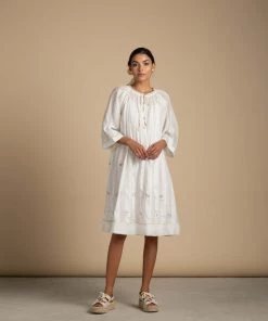 BunaStudio Hay Day Tunic Midi Dresses