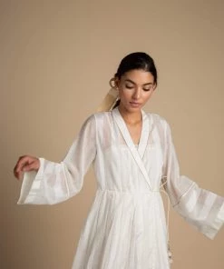 BunaStudio Maxi Dresses Heirloom Wrap Dress