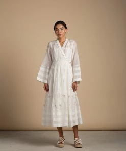 BunaStudio Maxi Dresses Heirloom Wrap Dress