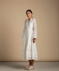 BunaStudio Maxi Dresses Heirloom Wrap Dress