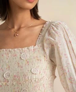 BunaStudio Honeysuckle Smock Dress