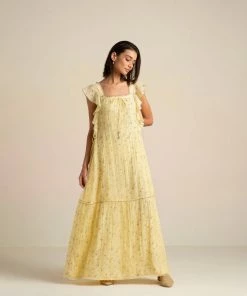 BunaStudio Honeywild Cascade Maxi Dress Maxi Dresses