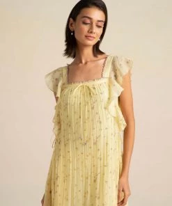 BunaStudio Honeywild Cascade Maxi Dress Maxi Dresses