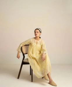 BunaStudio Midi Dresses Hummingbird Tier Dress