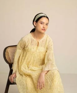 BunaStudio Midi Dresses Hummingbird Tier Dress