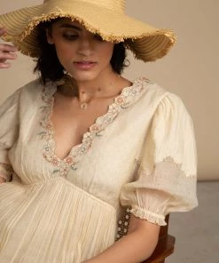 BunaStudio Paper Flower Maxi Maxi Dresses