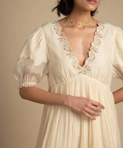 BunaStudio Paper Flower Maxi Maxi Dresses