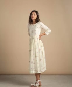 BunaStudio Midi Dresses Lemon Country Dress