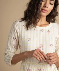 BunaStudio Midi Dresses Lemon Country Dress