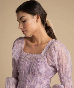 BunaStudio Lilac Jardin Dress