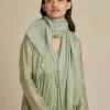 BunaStudio Lily Pods Scarf Stoles & Scarves