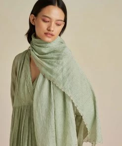 BunaStudio Lily Pods Scarf Stoles & Scarves 10 BunaStudio Lily Pods Scarf Stoles & Scarves