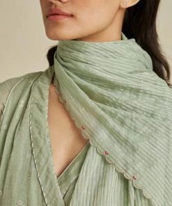 BunaStudio Lily Pods Scarf Stoles & Scarves 11 BunaStudio Lily Pods Scarf Stoles & Scarves