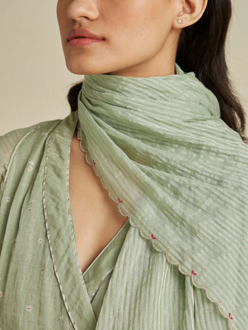 BunaStudio Lily Pods Scarf Stoles & Scarves 6 BunaStudio Lily Pods Scarf Stoles & Scarves