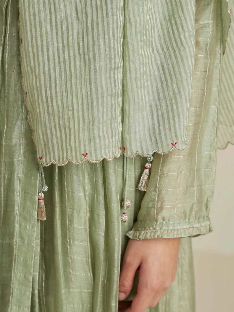 BunaStudio Lily Pods Scarf Stoles & Scarves 7 BunaStudio Lily Pods Scarf Stoles & Scarves