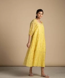 BunaStudio Midi Dresses Little Findings Tier Dress