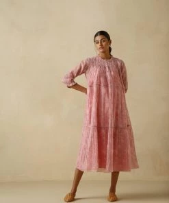 BunaStudio Midi Dresses Loganberry Dress