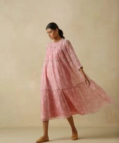 BunaStudio Midi Dresses Loganberry Dress