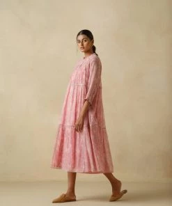 BunaStudio Midi Dresses Loganberry Dress