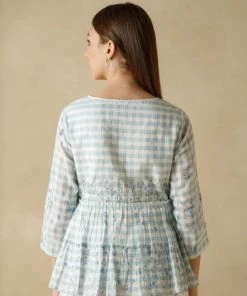 BunaStudio Love-in-a-mist Top Tops & Blouses