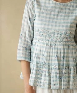 BunaStudio Love-in-a-mist Top Tops & Blouses