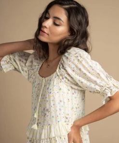 BunaStudio Lovelorn Ruffle Midi Dress Midi Dresses