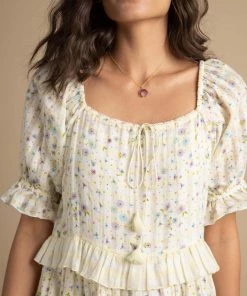 BunaStudio Lovelorn Ruffle Midi Dress Midi Dresses