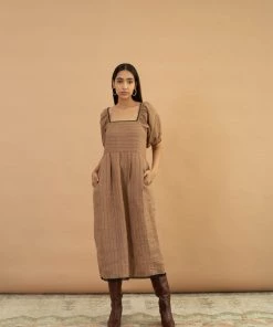 BunaStudio Meet Me For Coffee Dress Midi Dresses