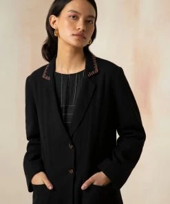 BunaStudio Midnight In Paris Coat Jackets & Overlayers