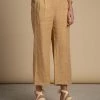 BunaStudio Milk Tea Linen Pants