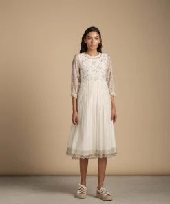 BunaStudio Midi Dresses Monet’s Garden Dress