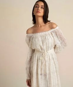 BunaStudio Midi Dresses Mosaic In The Meadows Dress