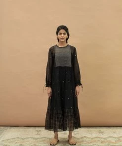 BunaStudio Midi Dresses Nightfall Glimmer Dress