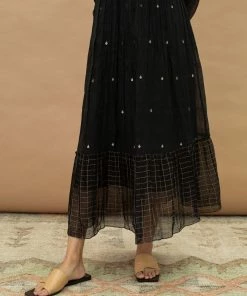 BunaStudio Midi Dresses Nightfall Glimmer Dress