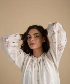 BunaStudio Nora Lace Tunic Midi Dresses