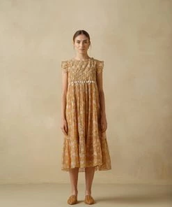 BunaStudio Midi Dresses Odyssey Ruffle Dress