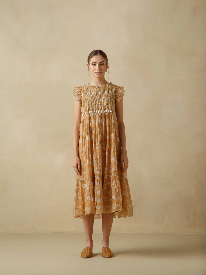 BunaStudio Midi Dresses Odyssey Ruffle Dress 4 BunaStudio Midi Dresses Odyssey Ruffle Dress